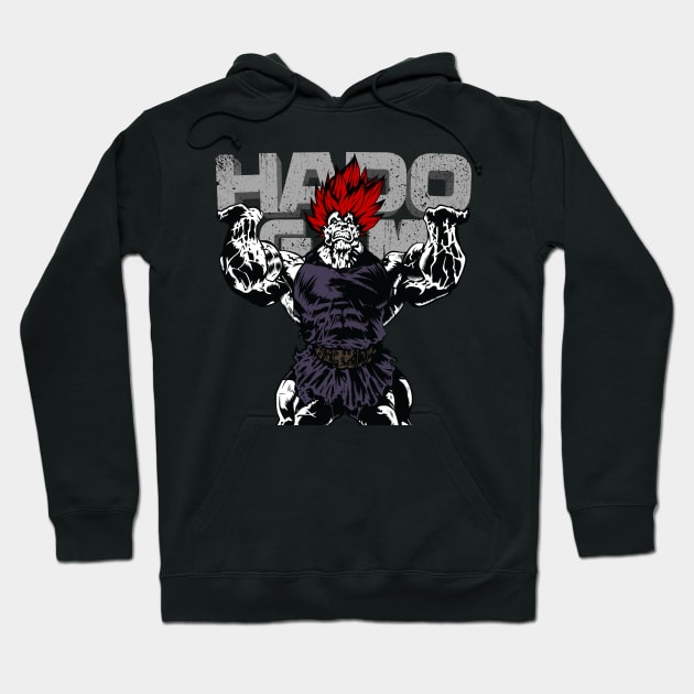 hado gym Hoodie by berserk